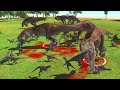 Massive dinosaur fight club  animal revolt