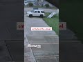 Surveillance Video Shows SUV Damaging Property