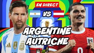 🔴 LIVE : ARGENTINE - AUTRICHE // COUPE DU MONDE 2026 // TonyoTV (ARG VS AUT)