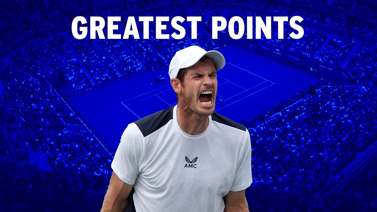 Andy Murray's Greatest Points | US Open