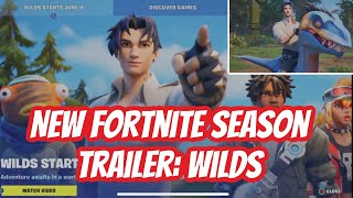 FORTNITE NEW SEASON WILDS Trailer Chapter 4 Season 3