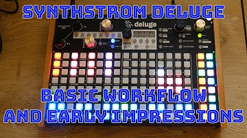 Synthstrom Deluge: Basic Workflow And Early Impressions