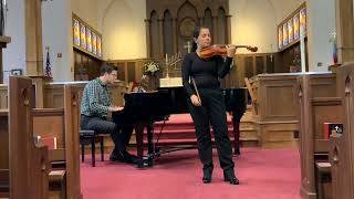 Maluh De Felice Performs Mozart Concerto For Violin, Kv 219, 1St Mvt, Cadenza By Joachim