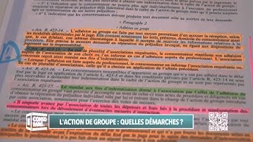 Consomag : " l’action de groupe : quelles démarches ? "