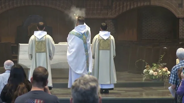 First Mass of Father Francis Ryan McCarty, O.S.B.