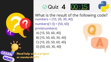 Python List Quiz 1 | Test Your Knowledge in Quiz Mode 🔥 | Python for Beginners