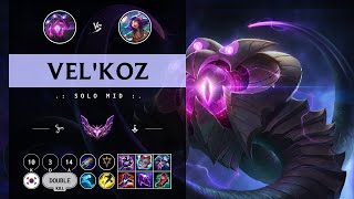 Vel'Koz Mid vs Neeko - KR Master Patch 14.10