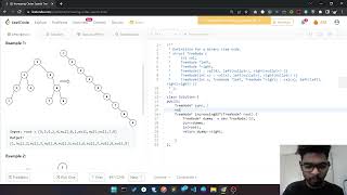 897. Increasing Order Search Tree | Leetcode Solution | SC : O ( 1 )
