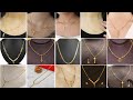 Latest simple  beautiful gold necklace designs  cute small gold pendant collection  gold necklace