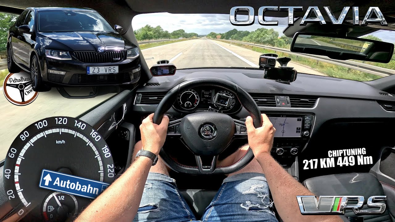 2014 Škoda Octavia RS 2.0 TDI (217 KM) | Próba autostradowa, prezentacja, wyciszenie, spalanie. | 4K
