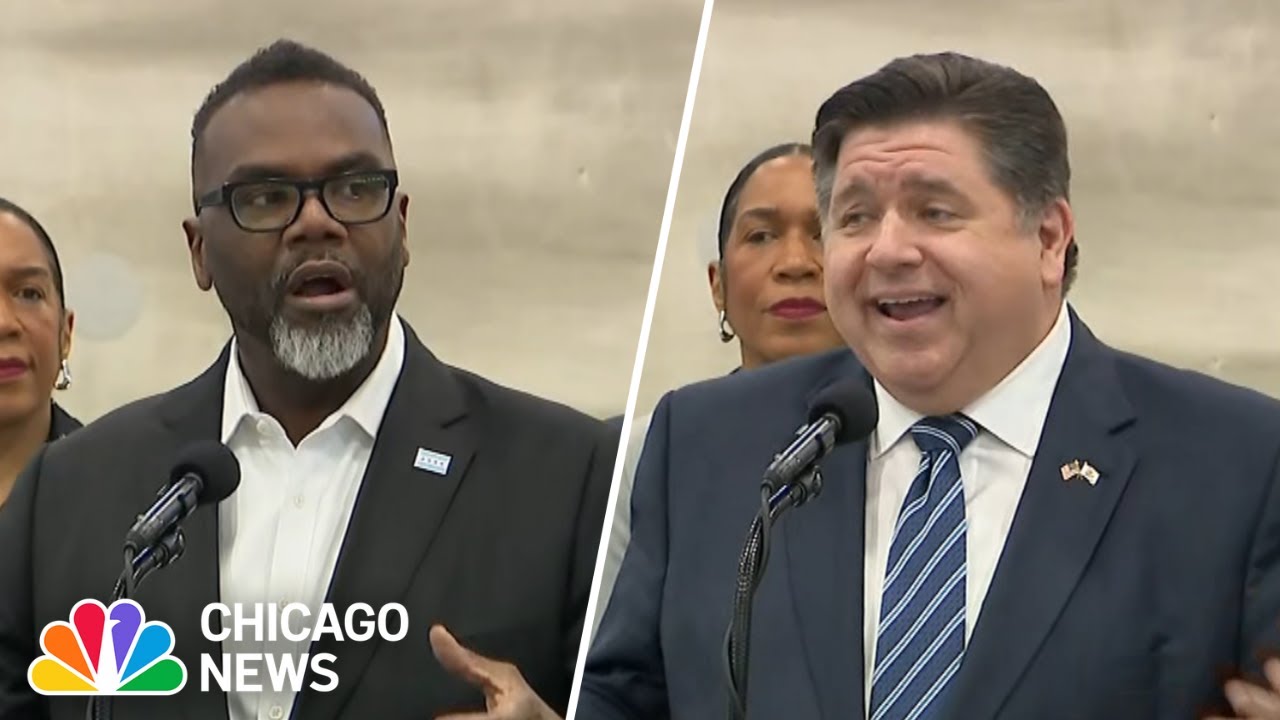 Johnson & Pritzker SLAM Trump's plans for mass deportation plan and DEI