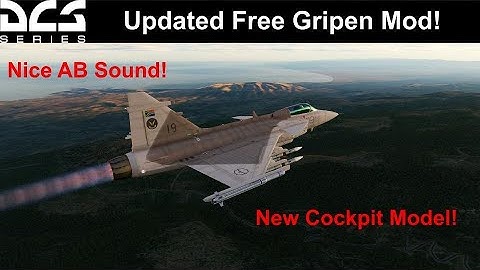 Gripen 1.8.5 Update: New Cockpit, New Sounds, and More! #dcsworld