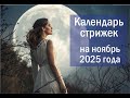 Лунный календарь стрижки волос на ноябрь 2025 года