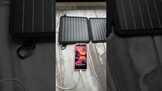 Todos necesitan un cargador solar en caso de emergencias! #solarcharger #solarpanel #solarpower