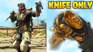 CROSS MAP TOMAHAWK... 😳 Unlocking GOLD Combat Knife! (Black Ops 4 Funny Moments)