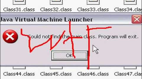 Cannot find main class RI