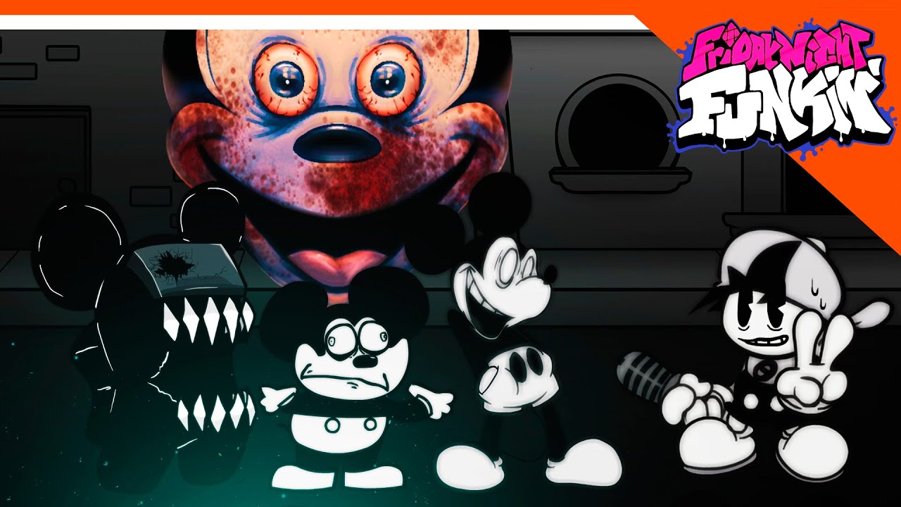 🎶 ТОП МОД НОВЫЙ БОСС МИККИ МАУС ИМПОСТЕР! АМОГУС! МОККИ EXE 2! 🎶 Friday Night Funkin' Mickey Mouse