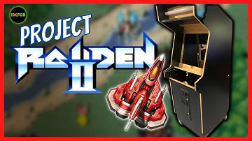 Raiden 2 Arcade Cabinet Project