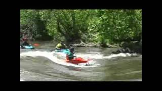kayaking at Scudders Falls New Jersey 6-10-06