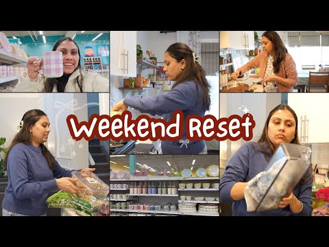 Weekend Reset - Grocery planning and Shopping I Beautiful Crockery I Calm Homemaking Days