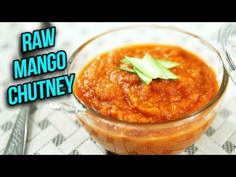 Instant Raw Mango Chutney Recipe - How To Make Sweet & Tangy Chutney At Home - Ruchi Bharani