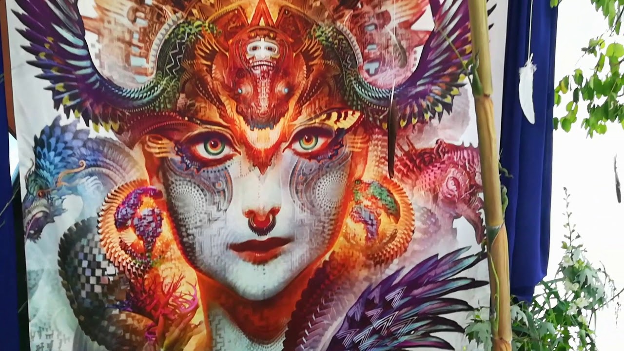 Healing Dome vibes at Kinnection Campout