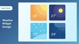 Weather Widget for Mobile Design in Figma | Figma Design Challenge screenshot 5