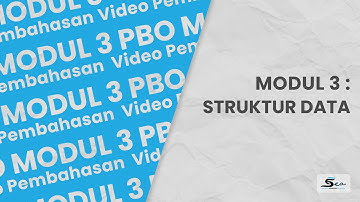 Praktikum PBO | Pembahasan Soal - Soal Koding di Modul 3 - Struktur Data