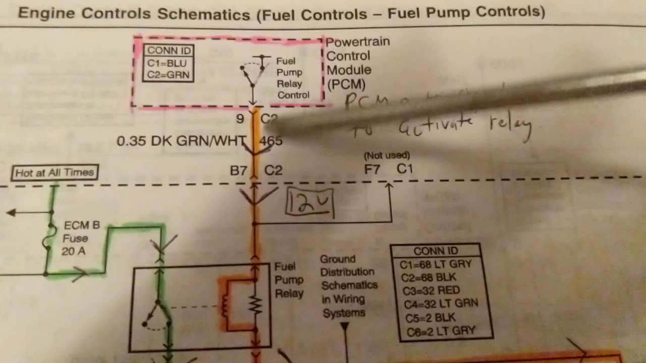 FUEL PUMP SYMPTOMS AND DIAGNOSTICS FROM WIRING DIAGRAM FOR ANY MAKE A MODEL A - YouTube