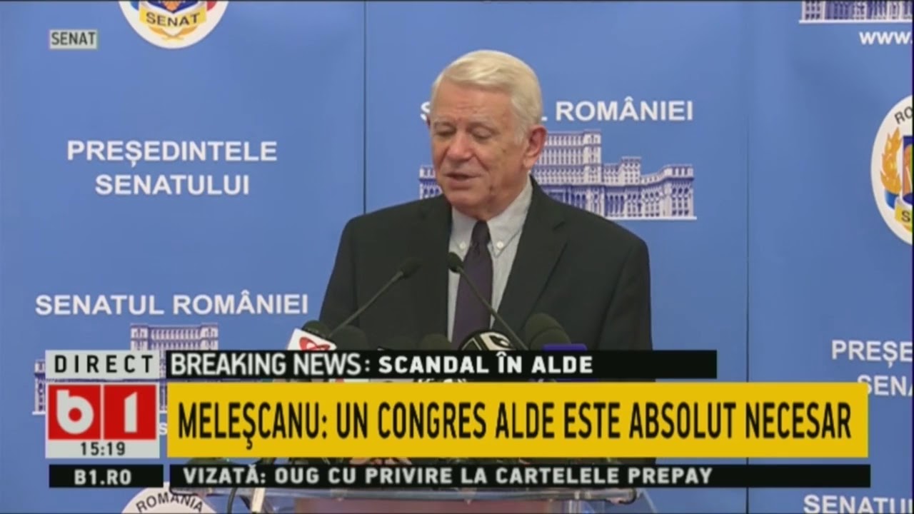 MELESCANU:Excluderea mea din Alde e perfect ilegală.Tăriceanu are apucături de dictator newspaper mockup
