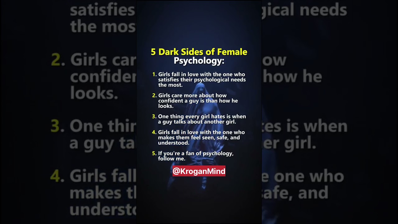 A Key Law of a Strong Life: Understand Female Psychology. 📜 | 