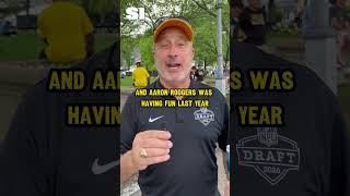 Do Steelers Fans Want Aaron Rodgers Back Next Year? #nfldraft #pittsburghsteelers