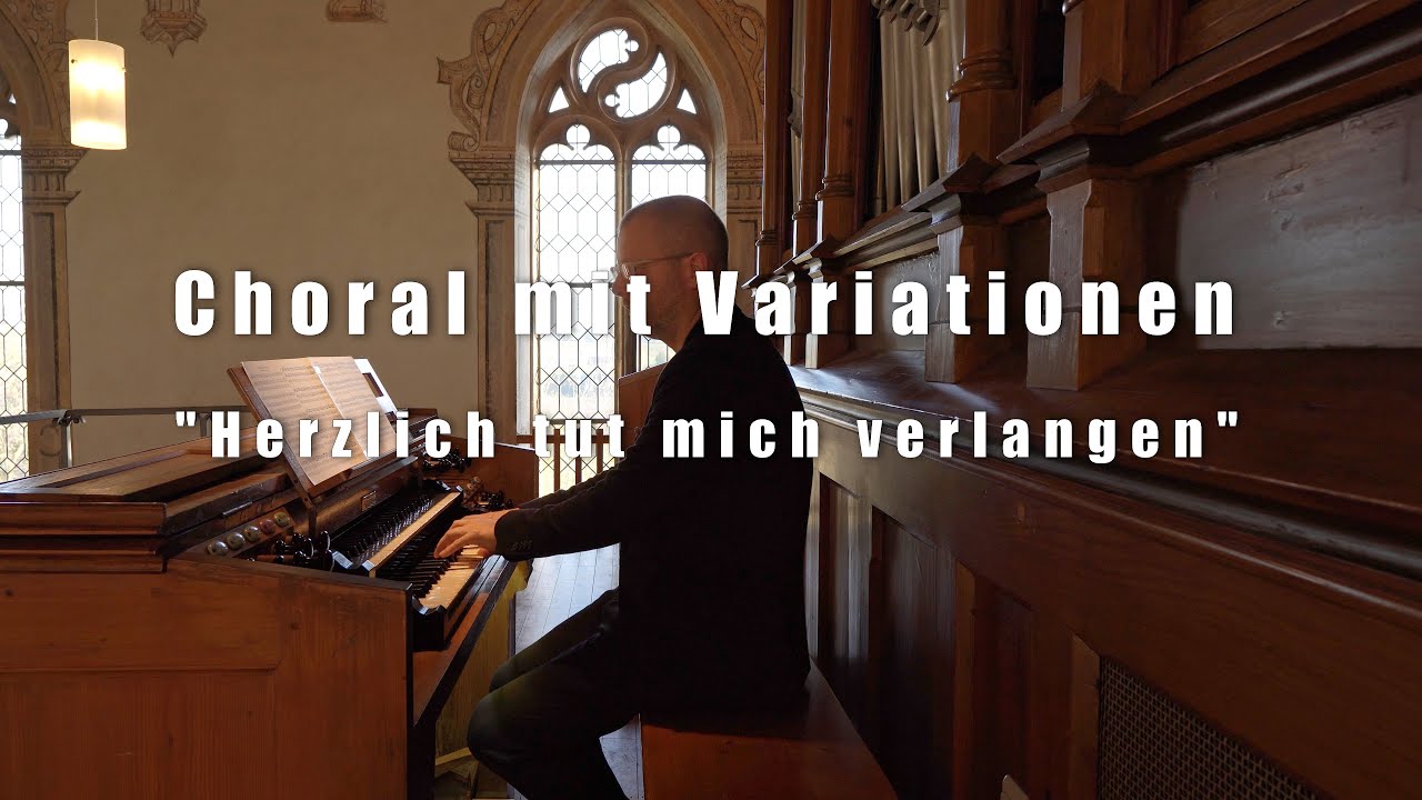 Mendelssohn | Choral mit Variationen Herzlich tut | J. H. Schaefer ...