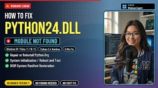 Fix python24.dll Error!