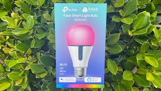 TP-Link Kasa Multi-Color Smart Lightbulb Unboxing + Installation