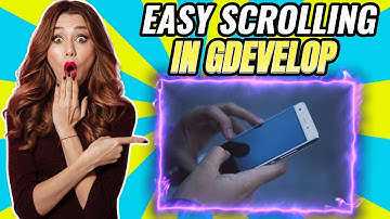 Easy Scrolling in GDevelop 5: Simple Guide for Beginners