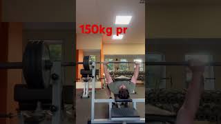 Bench press pr-150kg Bench press pr-150kg