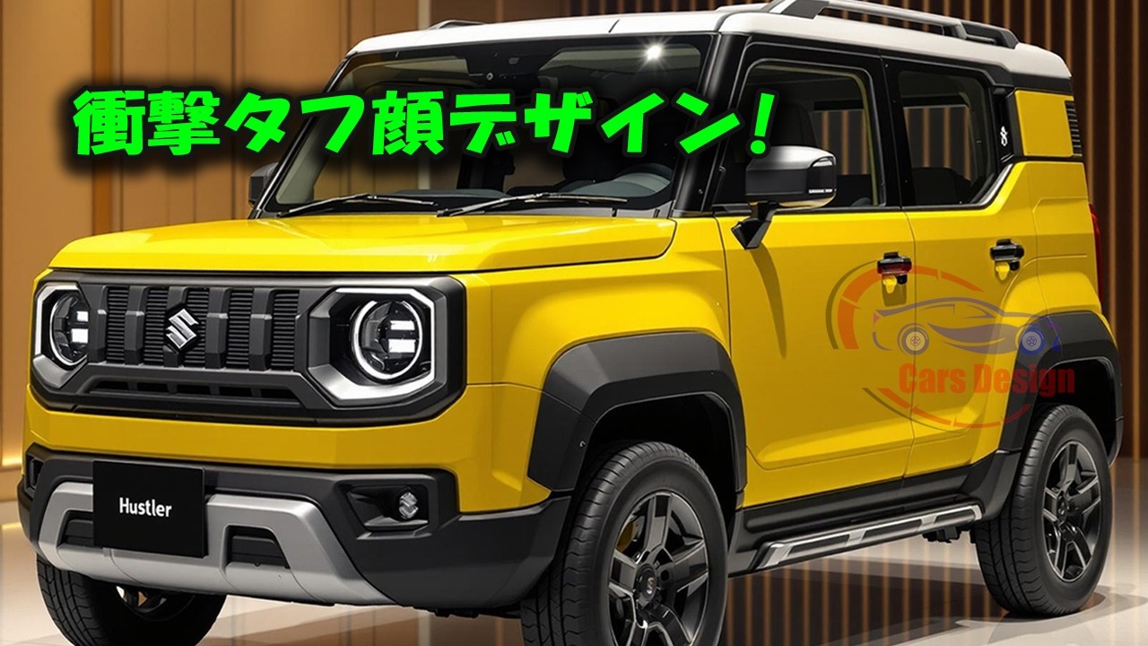 ハスラー2025年モデル 2025年スズキ新型ハスラーフルモデルチェンジ情報漏洩！内外装、パワー