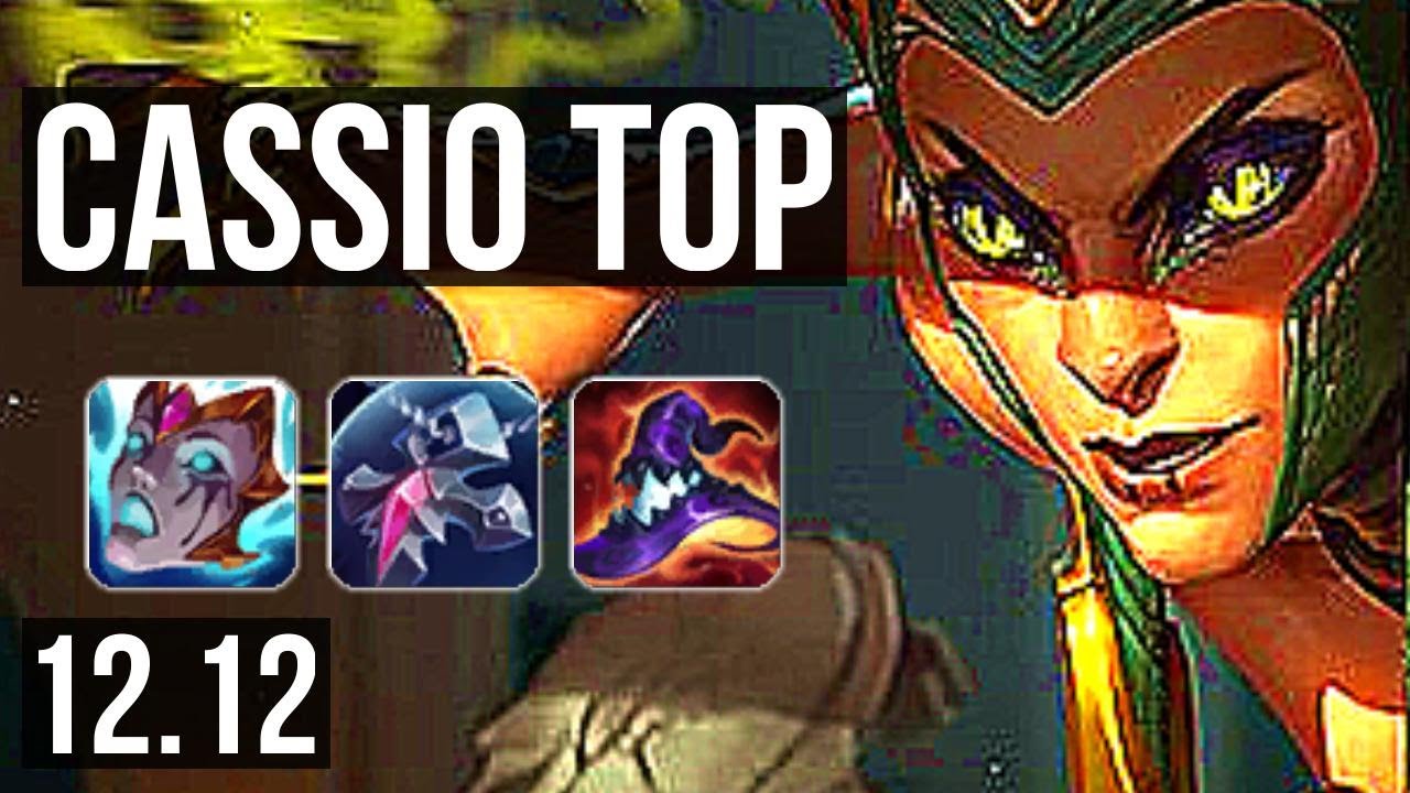 CASSIOPEIA vs VIKTOR (TOP) | 3.6M mastery, 2000+ games, 10/2/9, Godlike | KR Diamond | 12.12