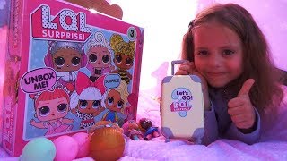 LOL Surprise БОЛЬШОЙ набор ЛОЛ кукла ОРИГИНАЛ и ПОДДЕЛКА Видео для детей