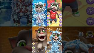 Talking Tom frozen shower prank 🥵🥵#viral #funny #short