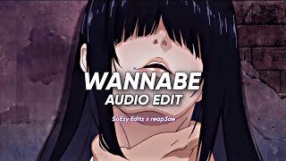 WANNA BE | AUDIO EDIT| FT - @PoroMusic0
