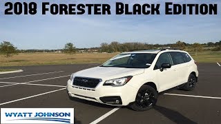 2018 Subaru Forester Premium BLACK EDITION Review: Limited Production!