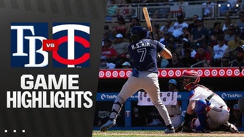 Rays vs. Twins Game Highlights (7/4/25) | MLB Highlights