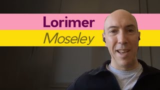 Learning doesn't happen to you - Lorimer Moseley - One Thing S01E01