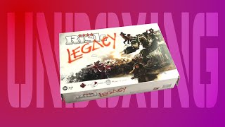 Unboxing Risk Legacy Board Games