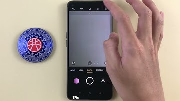 How to use fingerprint in camera on OPPO A54 Android 11