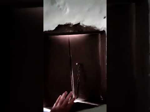 سنگچال آمل زمستان بخاری هیزمی