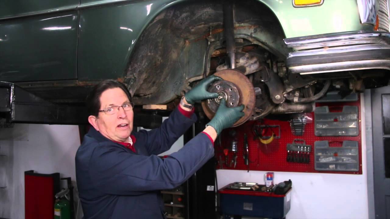 diesel cologne Mercedes 300SEL 6.3 Rescue Part 13: Front Rotors and Bearings w/ Kent Bergsma