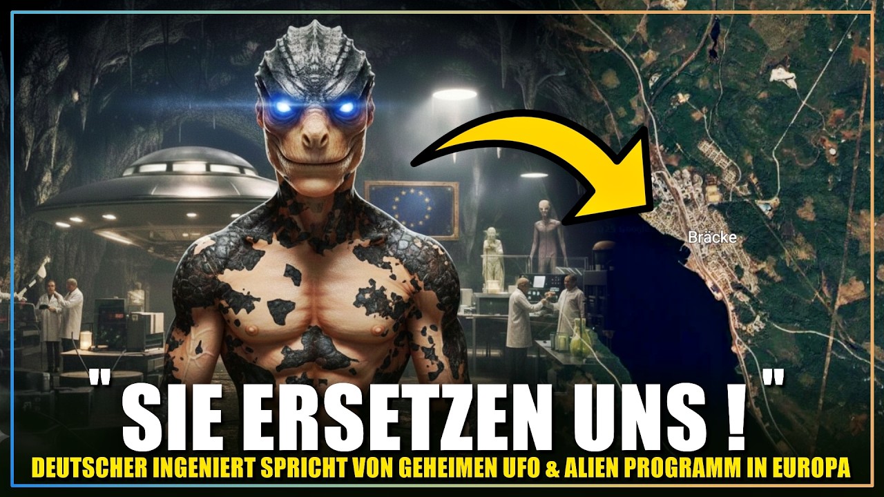 Grade passiert: Deutscher Ingenieur enthüllt Standort geheimer UFO und Alien Basis in Europa (Wild!)